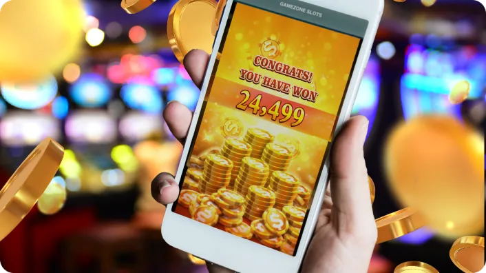 Image of a live casino dealer table